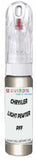 10ml–30ml touch-up kit for Chrysler Voyager chips and scratches, precise colour match to Light Pewter Metallic Pff