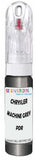10ml–30ml touch-up kit for Chrysler Crossfire chips and scratches, precise colour match to Machine Grey Crystal Metallic Pdr