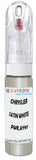 10ml–30ml touch-up kit for Chrysler Sebring chips and scratches, precise colour match to Satin White Pearl Pwr,Ay97