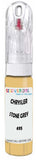 10ml–30ml touch-up kit for Chrysler Ypsilon chips and scratches, precise colour match to Stone Grey Metallic 695