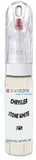 10ml–30ml touch-up kit for Chrysler Lhs chips and scratches, precise colour match to Stone White Sw1