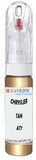 10ml–30ml touch-up kit for Chrysler Pacifica chips and scratches, precise colour match to Tan Semi-Gloss At7