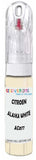 10ml–30ml touch-up kit for Citroen 2Cv chips and scratches, precise colour match to Alaska White Ac077
