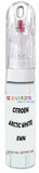 10ml–30ml touch-up kit for Citroen Ax chips and scratches, precise colour match to Arctic White Ewn