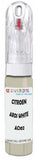 10ml–30ml touch-up kit for Citroen P chips and scratches, precise colour match to Aros White Ac102