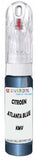 10ml–30ml touch-up kit for Citroen Xantia chips and scratches, precise colour match to Atlanta Blue Metallic Kmv