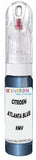 10ml–30ml touch-up kit for Citroen Xm chips and scratches, precise colour match to Atlanta Blue Metallic Kmv