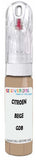 10ml–30ml touch-up kit for Citroen 2Cv chips and scratches, precise colour match to Beige Colorado Gdb