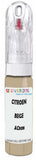 10ml–30ml touch-up kit for Citroen Mehari chips and scratches, precise colour match to Beige Kalahari Ac808