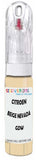 10ml–30ml touch-up kit for Citroen 2Cv chips and scratches, precise colour match to Beige Nevada Gdw