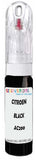 10ml–30ml touch-up kit for Citroen 23 chips and scratches, precise colour match to Black Ac200