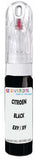 10ml–30ml touch-up kit for Citroen C4 Space Tourer chips and scratches, precise colour match to Black Exy / Xy