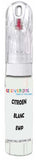 10ml–30ml touch-up kit for Citroen Nemo chips and scratches, precise colour match to Blanc Banquise Ewp
