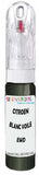10ml–30ml touch-up kit for Citroen C35 chips and scratches, precise colour match to Blanc Voile Ewd