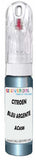 10ml–30ml touch-up kit for Citroen Visa chips and scratches, precise colour match to Bleu Argente Metallic Ac658