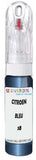 10ml–30ml touch-up kit for Citroen Xm chips and scratches, precise colour match to Bleu Balmoral Nacre 5B