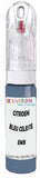 10ml–30ml touch-up kit for Citroen Acadiane chips and scratches, precise colour match to Bleu Celeste Emb