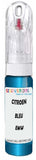 10ml–30ml touch-up kit for Citroen Ax chips and scratches, precise colour match to Bleu Curacao Metallic Emw