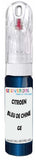 10ml–30ml touch-up kit for Citroen Zx chips and scratches, precise colour match to Bleu De Chine Nacre Ge