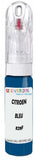 10ml–30ml touch-up kit for Citroen C35 chips and scratches, precise colour match to Bleu Gentiane 829F