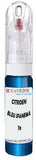 10ml–30ml touch-up kit for Citroen C4 chips and scratches, precise colour match to Bleu Ipanema Metallic T8