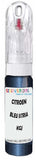 10ml–30ml touch-up kit for Citroen C-Crosser chips and scratches, precise colour match to Bleu Istria Nacre Kgj