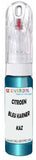 10ml–30ml touch-up kit for Citroen C-Zero chips and scratches, precise colour match to Bleu Karner Metallic Kaz