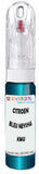 10ml–30ml touch-up kit for Citroen C2 chips and scratches, precise colour match to Bleu Neysha Nacre Metallic Kmu