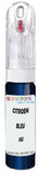 10ml–30ml touch-up kit for Citroen C3 chips and scratches, precise colour match to Bleu Oriental Nacre 5U