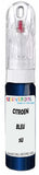 10ml–30ml touch-up kit for Citroen C2 chips and scratches, precise colour match to Bleu Oriental Nacre 5U