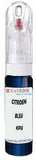 10ml–30ml touch-up kit for Citroen C3 chips and scratches, precise colour match to Bleu Oriental Nacre Kpu