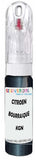 10ml–30ml touch-up kit for Citroen C4 chips and scratches, precise colour match to Bourrasque Metallic Kgn