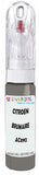 10ml–30ml touch-up kit for Citroen Ds chips and scratches, precise colour match to Brumaire Grey Ac092