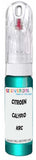 10ml–30ml touch-up kit for Citroen Xsara chips and scratches, precise colour match to Calypso Green Metallic Krc