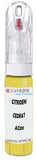10ml–30ml touch-up kit for Citroen Visa chips and scratches, precise colour match to Cedrat Yellow Ac331