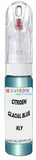 10ml–30ml touch-up kit for Citroen Xsara Picasso chips and scratches, precise colour match to Glacial Blue Metallic Kly