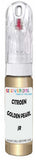 10ml–30ml touch-up kit for Citroen Ds3 chips and scratches, precise colour match to Golden Pearl Metallic Jr