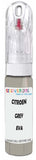 10ml–30ml touch-up kit for Citroen 2Cv chips and scratches, precise colour match to Grey Eva