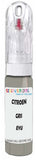 10ml–30ml touch-up kit for Citroen Xm chips and scratches, precise colour match to Gris Eyu