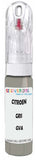 10ml–30ml touch-up kit for Citroen Acadiane chips and scratches, precise colour match to Gris Gva