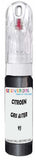 10ml–30ml touch-up kit for Citroen Jumper chips and scratches, precise colour match to Gris Aster Metallic Yj