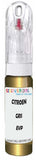 10ml–30ml touch-up kit for Citroen 2Cv chips and scratches, precise colour match to Gris Cormoran Evp