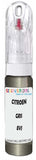 10ml–30ml touch-up kit for Citroen 2Cv chips and scratches, precise colour match to Gris D'Espadon Metallic Evj