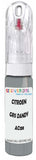 10ml–30ml touch-up kit for Citroen 2Cv chips and scratches, precise colour match to Gris Dandy Ac138