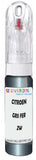 10ml–30ml touch-up kit for Citroen C5 chips and scratches, precise colour match to Gris Fer Nacre Metallic Zw
