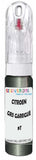 10ml–30ml touch-up kit for Citroen C-Crosser chips and scratches, precise colour match to Gris Garrigue Metallic 9T