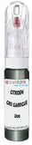 10ml–30ml touch-up kit for Citroen C-Crosser chips and scratches, precise colour match to Gris Garrigue Metallic U03