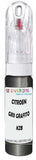 10ml–30ml touch-up kit for Citroen Nemo chips and scratches, precise colour match to Gris Grafito Metallic Kzb