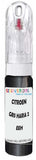 10ml–30ml touch-up kit for Citroen C6 chips and scratches, precise colour match to Gris Haria 2 Nacre Metallic Eeh