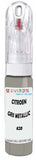10ml–30ml touch-up kit for Citroen Jumper chips and scratches, precise colour match to Gris Metallic 620